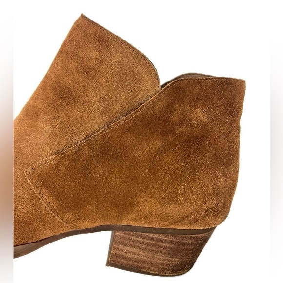 Jessica Simpson Dacine Brown Suede Booties - Size 7 - Picture 8 of 14
